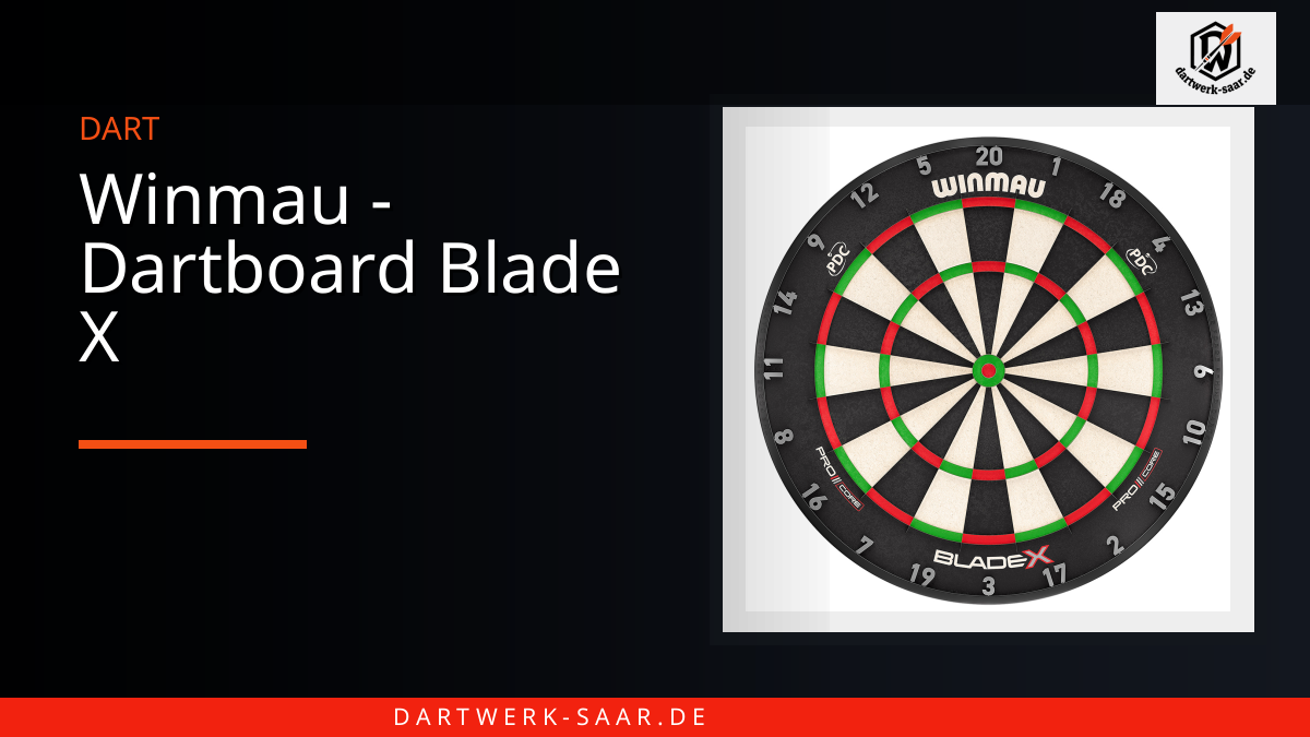 Winmau - Dartboard Blade X: Eigenschaften, Einsatz und Kaufberatung
